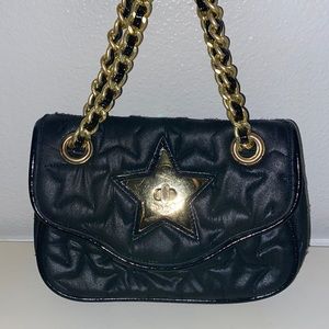 Quilted Star Betseyville Betsey Johnson Shoulder Bag With Gold Hardware